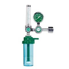 Oxygen Pressure Gas Regulator Cga540 Flowmeter Inhaler Flow Meter Absorber Buoy Type Inhalator