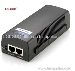 30W Gigabit POE injector POE power supply standard IEEE802.3AT