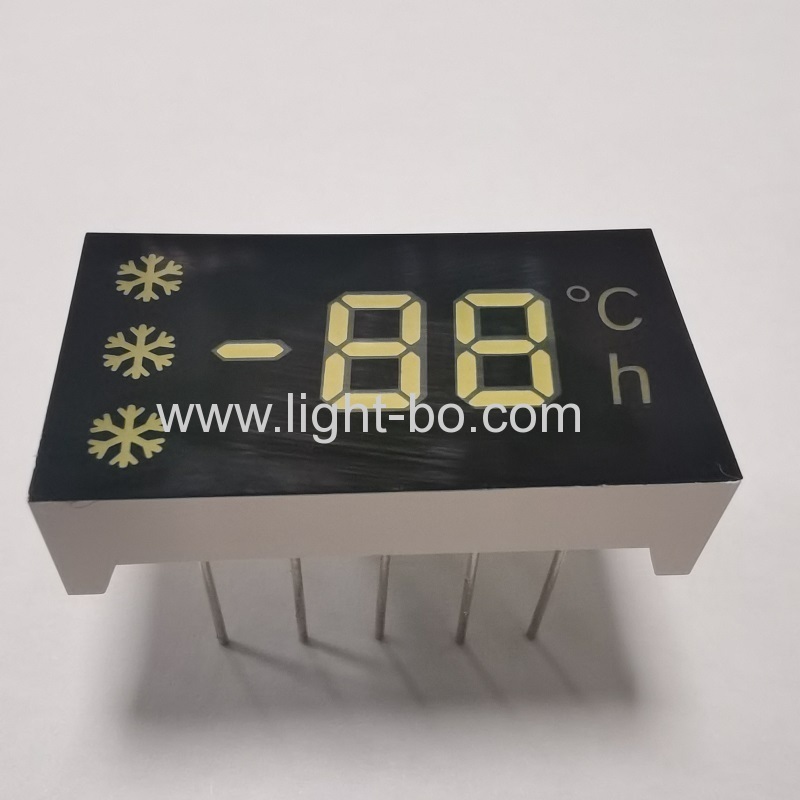Angepasste ultra weiße 7-Segment-LED-Anzeige für Kühlcontroller