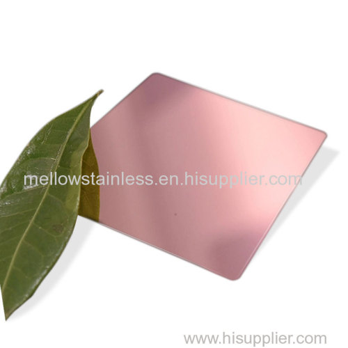 mirror finish stainless steel plate/sheet