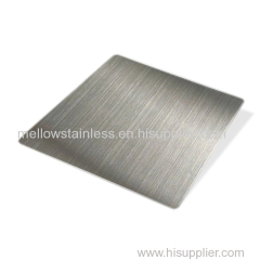 China Stainless Steel Sheet Brushed Hairline Finish Stainless Steel Sheet 316L 316 304 304L 430 201 202 Stainless Steel