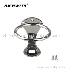 Boat Accessories drink holder Stainless steel 304 mirror polished cup holder for boat truck RV