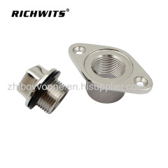 Marine boat deck hardware Stainless Steel 316 Yacht Accessories Diamond Boat gar board Drain Plug