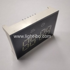 Ultra white 4 Digit 7 Segment LED Clock Display common cathode for 3 Key Oven Timer