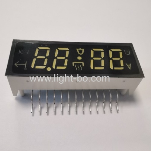 4 Digit 7 Segment LED Display common cathode Ultra White for Oven Timer Control