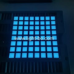 Ледяной синий (голубой) светодиодный цвет 8*8 с квадратной точечной матрицей, светодиодный дисплей 3 мм для индикатора номера этажа лифта