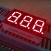 Common cathode Three Digit 9.2mm (0.36") 7 Segment LED Display super bright red for digital indicator