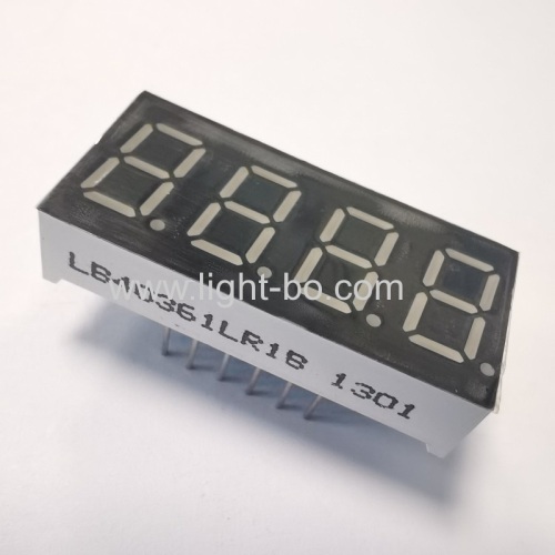 Super bright red 9.2mm 4-Digit 7 Segment LED Display common cathode for temperature controller