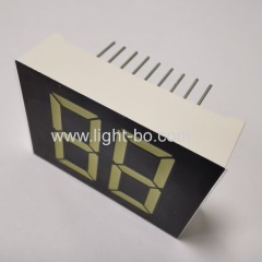 Ultra bright white 0.79inch 7 Segment LED Display 2-Digit common cathode for Water Heater Temperature Indicator