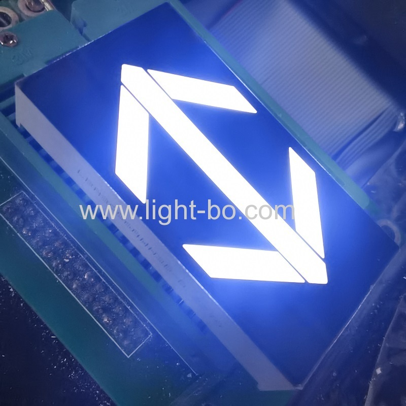 display a led a doppia freccia ultra bianco da 1,8 "per indicatore di direzione dell'ascensore dimensioni 30 * 56 (mm)