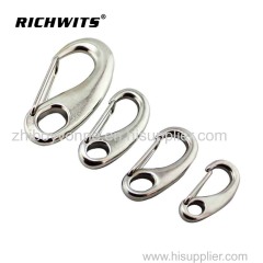 hardware snap hook stainless steel 304 egg shape hook