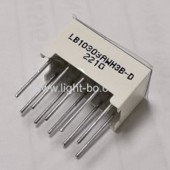 Ultra bright white 7.62mm Single Digit 7 Segment LED Display common anode for Hob