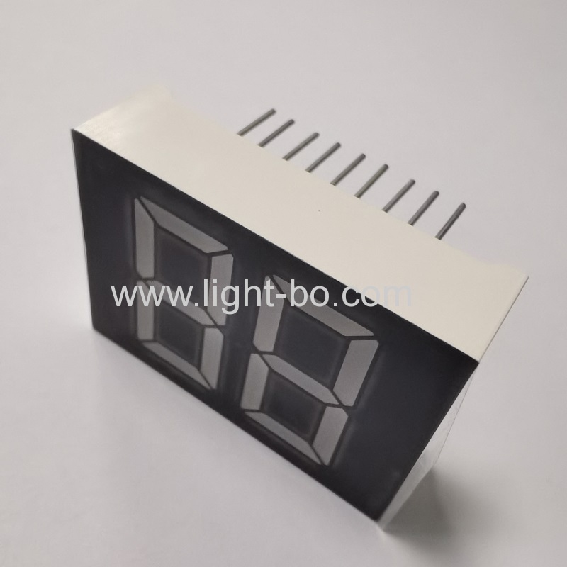 Ultra bright Red Dual-Digit 7 Segment LED Display 20mm Common Anode for Water Heater