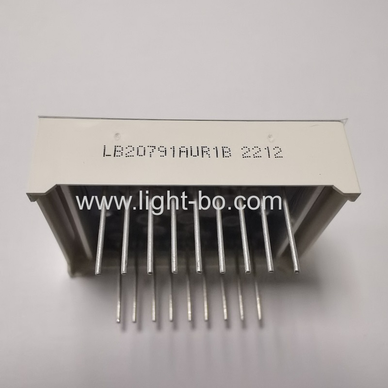 Ultra bright Red Dual-Digit 7 Segment LED Display 20mm Common Anode for Water Heater