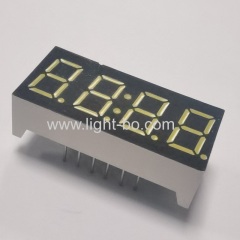 Ultra bright white 9.2mm 4-Digit 7 Segment LED Clock Display common cathode for household appliances