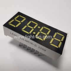 Ultra white 0.36inch 4-digit seven segment led display common cathode for clock indicator