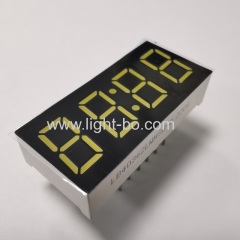 Ultra white 0.36inch 4-digit seven segment led display common cathode for clock indicator