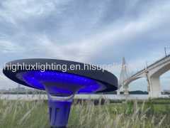 Highlux energy saving panel path driveway outdoor lamp RGB led solar garden light 800W 1200W