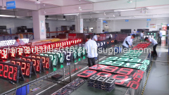 Shenzhen Manufacturer Gas Station Led Price Digital Custom LED Gas Station Price Board