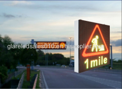 Outdoor Advertising Highway Motorway Fixed Information Variable Message Signs LED Traffic Display