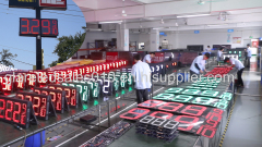 gas station products outdoor four number led gas Custom LED Gas Station Price Board