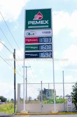 Gas Station Energy Saving Magnetic Turnover Oil Digital Price Display Board Led Gas Price Signs