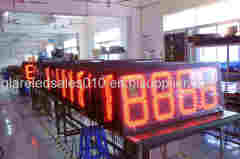 Gas Station Energy Saving Magnetic Turnover Oil Digital Price Display Board Led Gas Price Signs