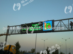 LED Digit Traffic Sign Highway Variable Message Board High Brightness Road Gantry LED Display Screen