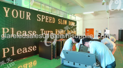 LED Digit Traffic Sign Highway Variable Message Board High Brightness Road Gantry LED Display Screen