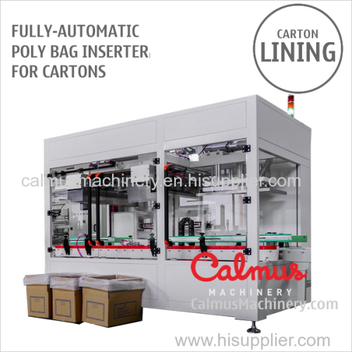 Carton Box Case Liner Placing Machine