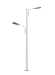 Highlux factory direct sale lighting poles 6-12m round single arm double arms lamps for solar led lighting