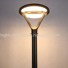 Highlux 2.5m 3m 3.5m 4m 20w outdoor solar Led garden light