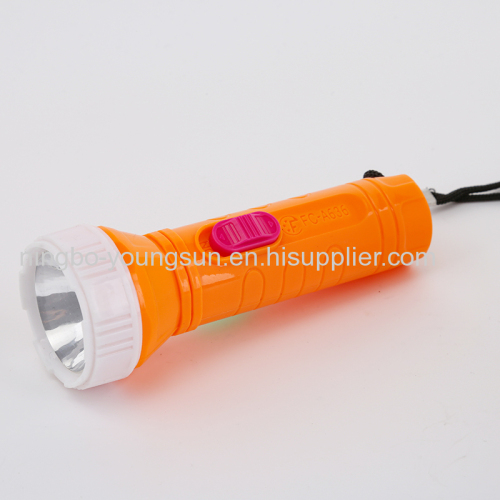 Cheap Cost-Effective Button Cell Battery Plastic LED Mini Torch Light