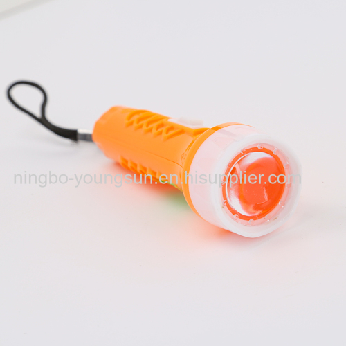 Cheap Cost-Effective Button Cell Battery Plastic LED Mini Torch Light