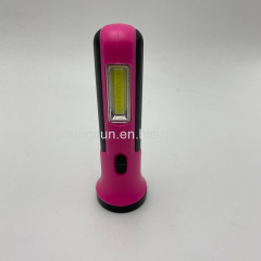 COB LED USB Rechargeable Outdoor Camping Flashlight