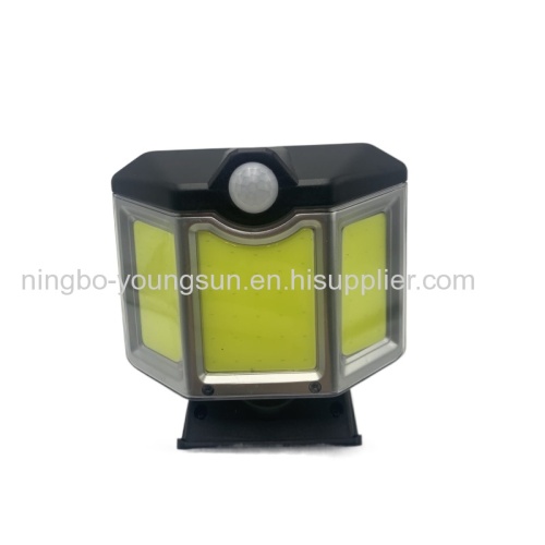 Garden Outdoor Waterproof Remote Control Solar Wall Light with Good Quality 66COB