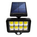 8 COB Outdoor Waterproof Remote Control Solar Wall Light with Good Quality