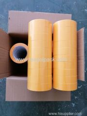 90micx30mmx50Mx10PK Yellow Washi Masking Tape Set with Paper Core
