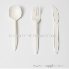 Disposable Corn Starch Cutlery