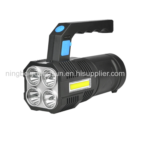 4LED Super Bright Rechargeable LED Camping Light Work Light with COB