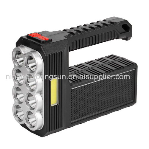  8LED Super Bright Solar Rechargeable LED Camping Light Work LED Torch