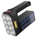 8LED Super Bright Solar Rechargeable LED Camping Light Work LED Torch