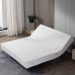 Patent design app control single split king size electric massage adjustable mattress with wireless remote for mattress