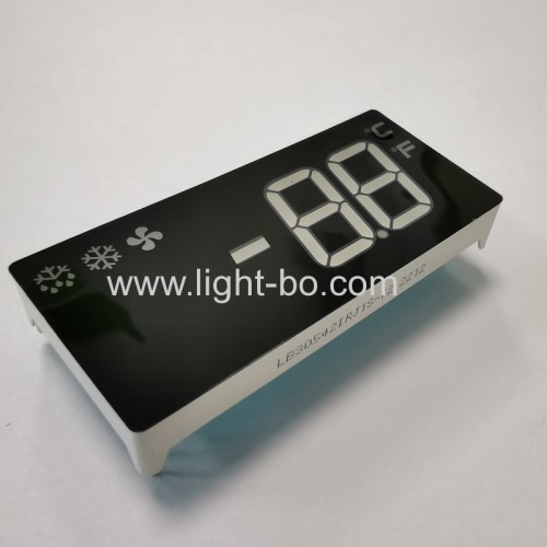 Red/ Green 2 Digit 7 Segment LED Display with minus sign for Digital Refrigerator Controller
