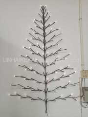 Artificial tree wall light