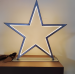 Christmas Iron five-pointed star light