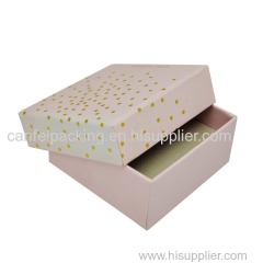 Recycled Paper Box Gift Box Packaging Box Custom