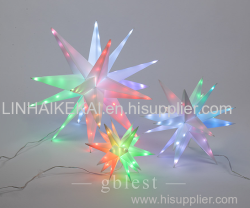 Foldable RGB Christmas Explosion star light