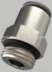 Legris type Male Straight tub connector manufacturer in china push in fitting supplier in china