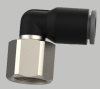 Legris female Elbow tube connector manufacturer in china push in fitting supplier in china